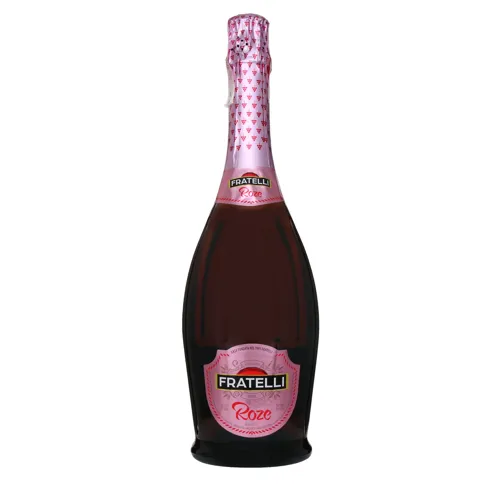 Вино ігристе 0.75л 10-13.5% рожеве полусолодке Rose Fratelli бут