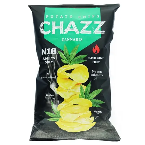 Чіпси Chazz зі смаком коноплі 90г