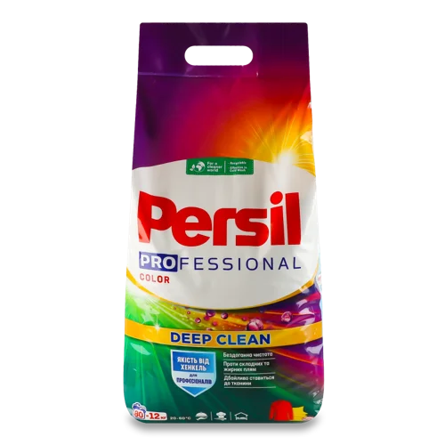 Мийний Засіб Синтетичний Professional Color Deep Clean Persil, 12 кг