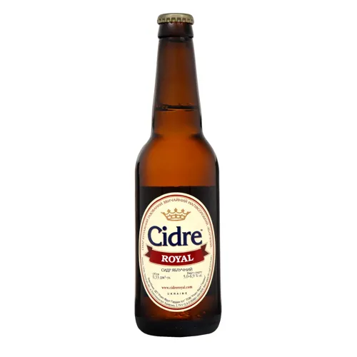 Сидр 0.33л 5% напівсолодкий Яблучний Cidre Royal пл