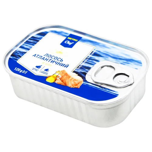Лосось Metro Chef атлантичний в олії 120г