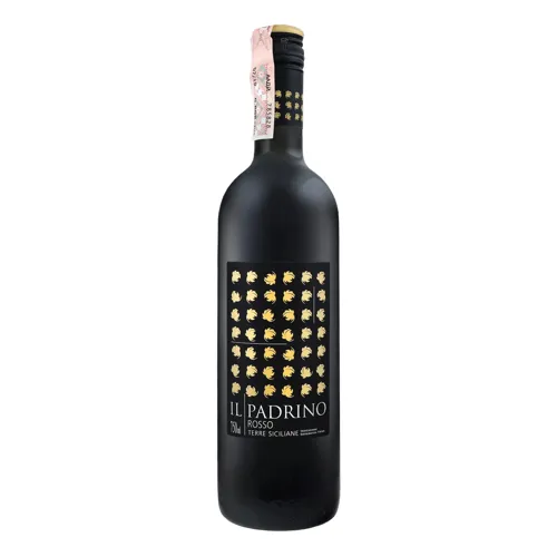 Вино 0.75л 12.5% червоне сухе Terre Siciliane Il Padrino
