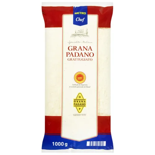 Сир Metro Chef твердий Грана Падано 32% натертий 1кг