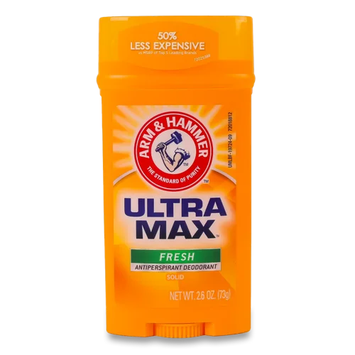 Дезодорант-антиперспірант Чоловічий Твердий Fresh Ultramax Arm&Hammer, 73г