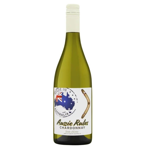 Вино Aussie Rules Chardonnay біле сухе 13% 0,75л