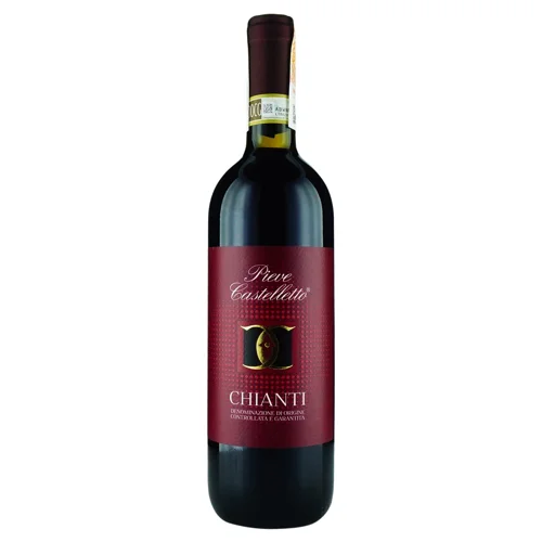 Вино Pieve Castelletto Chianti червоне сухе 12% 0,75л