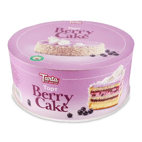 Торт Tarta Berry Cake бісквітний, 450г