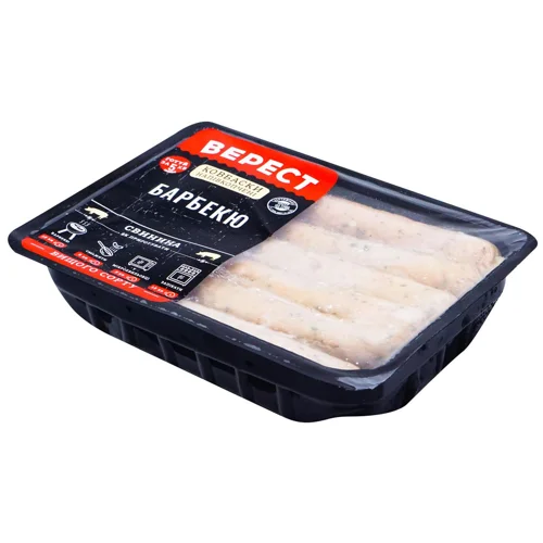 Ковбаски Верест Барбекю напівкопчені вищого сорту вагові