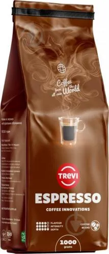 Кава в зернах ESPRESSO, 1000г ТМ TREVI