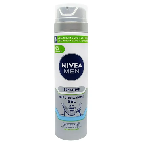 Гель для гоління Nivea Захист та догляд зволожуючий 200мл
