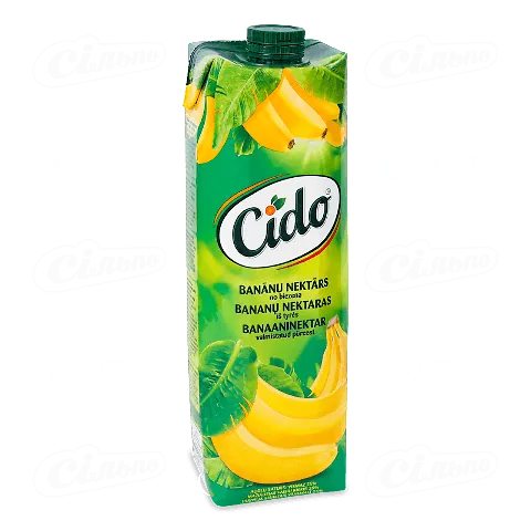 Нектар Cido банановий, 1л