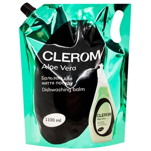 Засіб для миття посуду Clerom Алое вера 1,1л