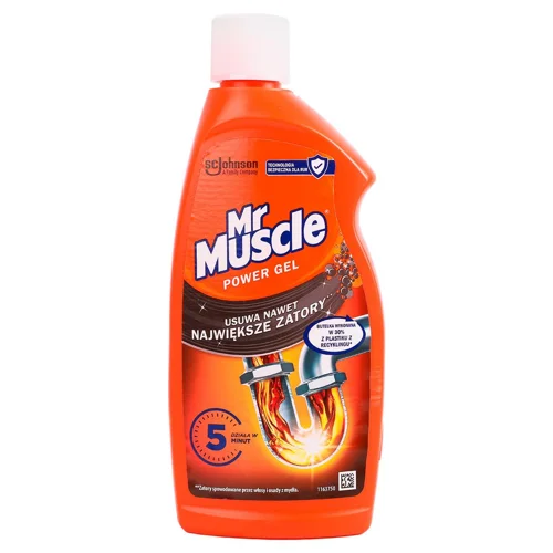Засіб для прочищення труб Mr. Muscle гель 500мл