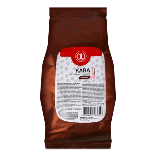 Кава Натуральна Смажена В Зернах ТМ '1', н/о, 250г