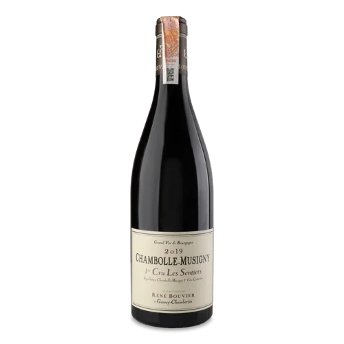 Вино Rene Bouvier Chambolle Musigny Les Sentiers 1er Cru 2019, червоне, сухе, в/ґ