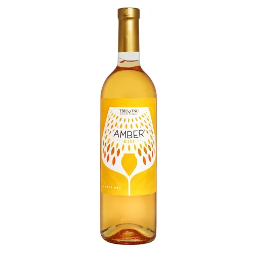 Вино Tbilvino Amber Kisi біле сухе 11,5% 0,75л