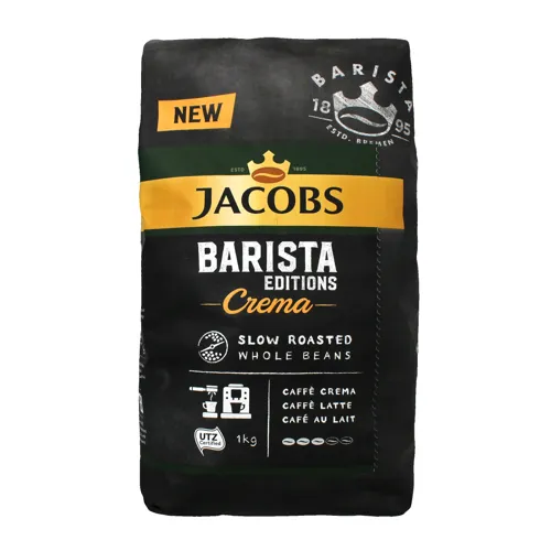 Кава Jacobs Barista Crema натуральна смажена в зернах 1кг