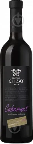 Вино червоне натуральне солодке Chateau Chizay "CABERNET" 0.75л