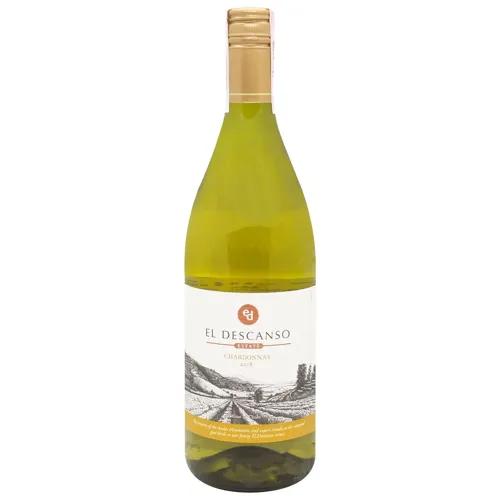 Вино El Descanso Varietals Chardonnay біле сухе 14,5% 0,75л