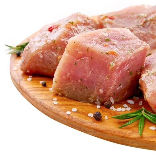 Шашлик свинячий з прянощами та травами охолоджений