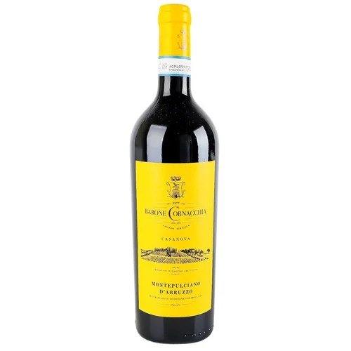 Вино Barone Cornacchia Montepulciano d’Abruzzo червоне сухе 14,5% 0,75л