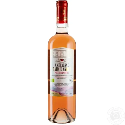 Вино Papaioannou Roze Agiorgitiko рожеве сухе 13% 0,75л