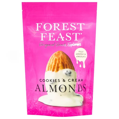 Мигдаль Forest Feast у білому шококоладі 120г