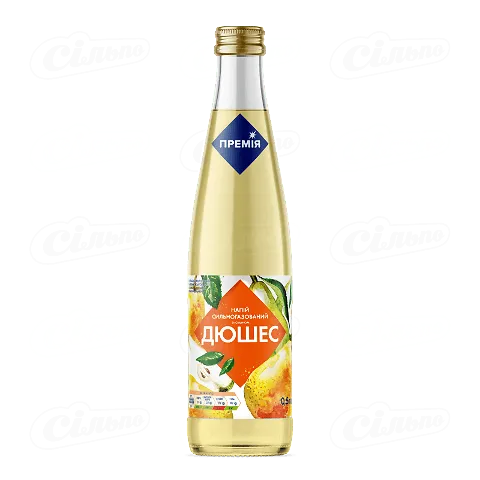 Напій «Премія»® «Дюшес» сильногазований, скло, 0,5л