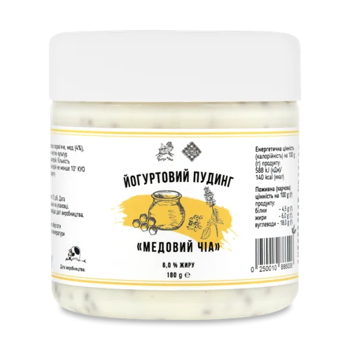 Пудинг Медовий Лавка Традицій Коза Чка, 6%