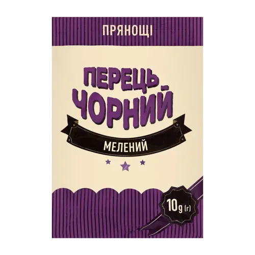 Перець чорний мелений Нова-Пак м/у 10г