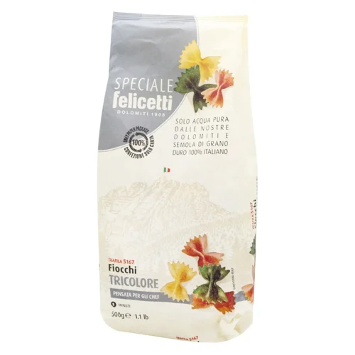 Макаронні вироби Felicetti Fiocchi Tricolore 500г