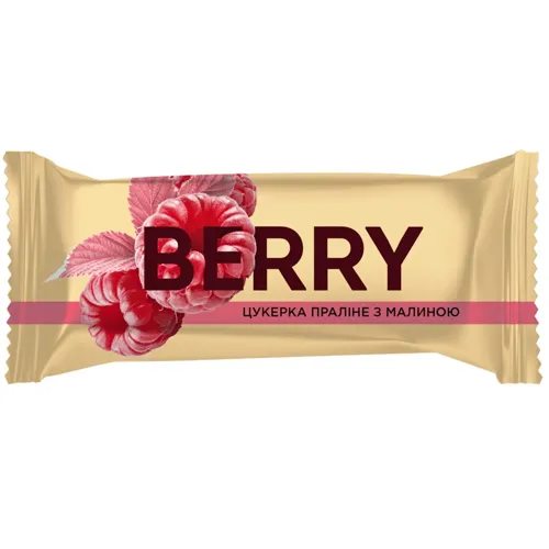 Цукерки СВІТОЧ® Berry праліне з малиною