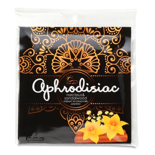 Ароматичне Саше Нарцис та Сандалове Дерево Aphrodisiac Sun Lux 6г, в/ґ
