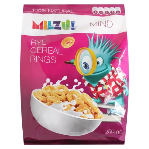 Сніданок сухий Milzu! Кільця з медом 250г