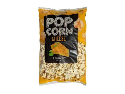 Попкорн Своя Лінія зі смаком сиру м/уп 120г