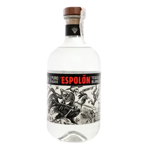 Текіла 0.75л 40% Blanco Blue Agave Espolon пл
