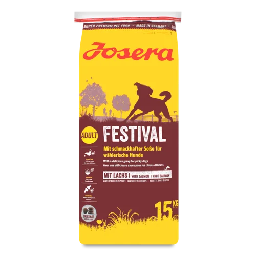 Корм сухий для дорослих собак Festival Josera, в/ґ, 15 кг