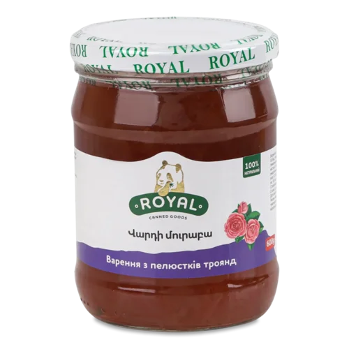 Варення Royal з пелюстків троянд