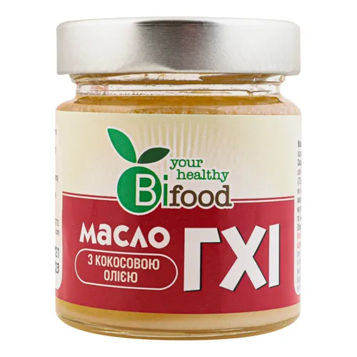 Масло гхі з кокосовою олією Bi food 150г