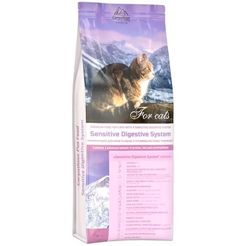 Сухий корм для котів Carpathian Pet Food Sensitive Digestive System 1,5кг