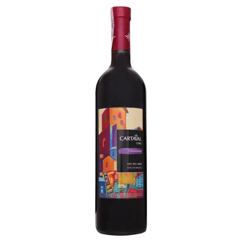 Вино 0,75 9,5-14% Cartaval Chile червоне сухе Carmenere