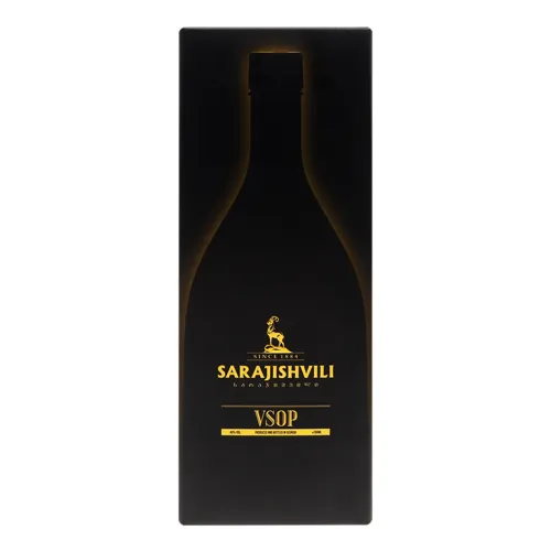 Коньяк 0.7л 40% VSOP Sarajishvili картонна упаковка