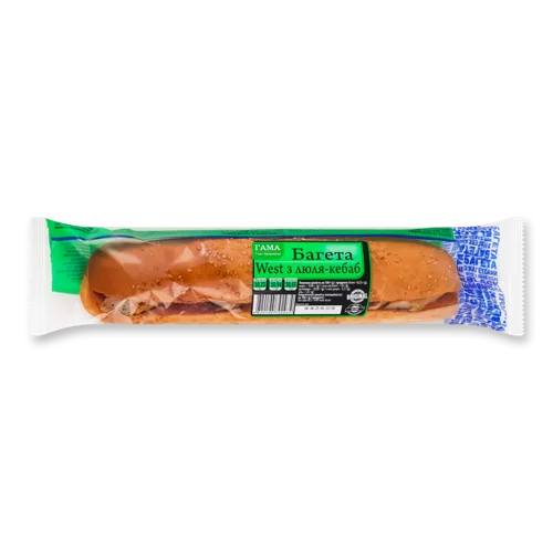 Багета з Люля-Кебаб В/Г West Гама Fresh Sandwiches, м/у 220г