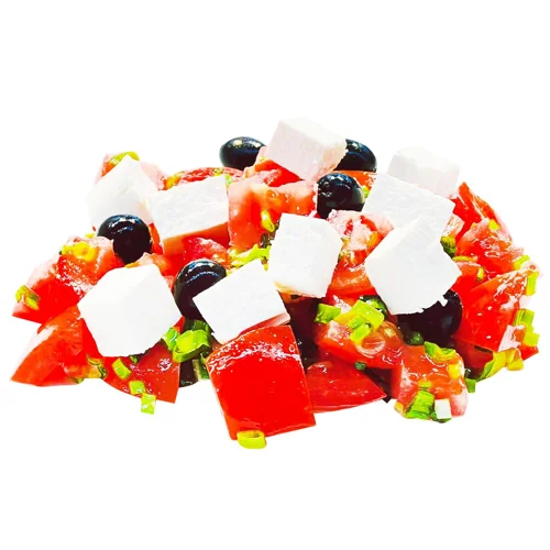 Салат томати з бринзою