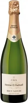 Вино ігристе Heretat el Padruell Cava Brut Nature біле брют-натюр 0.75л 11.5%
