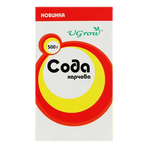 Сода харчова UGrow к/у 500г