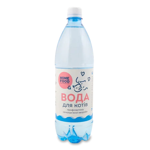Вода Питна Для Котів Натуральна В/ґ 1л Home Food