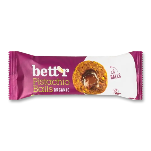 Кульки Bett'r фруктові зі смаком фісташки