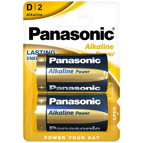 Батарейки Panasonic Alkaline Power D 2шт