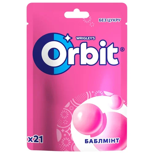Жувальна гумка Orbit Bubblemint 29г